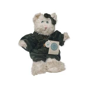 Vintage Boyds Bears Cleo Green Eyed Cat Bearwear J.B Bean & Associates Plush
